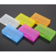 Красочная коробка хранения 18650 для батареи Пластиковая коробка
